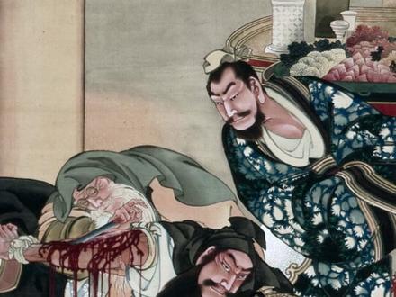 日本人画的关羽刮骨疗毒究竟有多离谱…… #艺术 #漫画