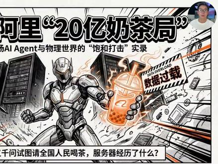 通义千问“崩盘”?阿里这波“20亿奶茶局”玩脱了!揭秘详情 #通义千问 #程序员 #ai #阿里巴巴 #千问奶茶
