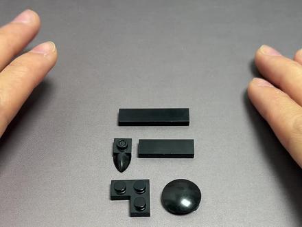 如何用这五颗积木拼一架B2轰炸机 #乐高 #乐高积木 #乐高moc #抽象 #积木