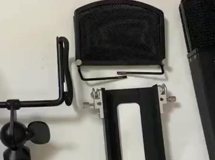 JZ黑洞话筒原装防喷罩防震架安装方法#直播录音设备推荐