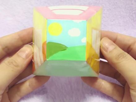 3D裸眼捏捏#3D裸眼 #纸捏捏乐 #自制捏捏 #捏捏教程