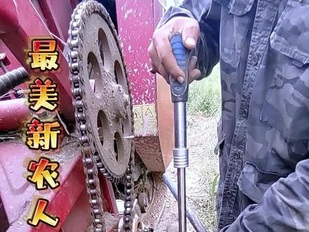 收割机割刀摆臂轴承怎么更换?请看VCR#三农 #新农人计划2023 #新农人计划2023农村生活