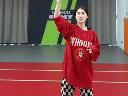 如何做好旋转发力 #羽毛球教学