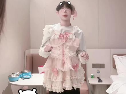 与男朋友强强联手#变装 #lolita#甜妹#小芙蝶 #情侣