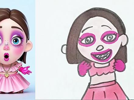 豆包姐姐漂亮吗 #二次创作