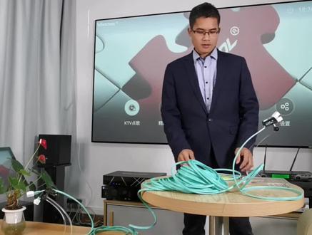 光纤HDMI线一定是有方向的吗?我这条没有! #光纤 @抖音小助手