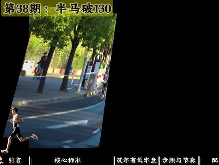 第38期 | 半马跑进130,“精英门槛”的系统突破指南 跑进1小时30分,是许多跑者从“爱好者”迈向“严肃跑者”的标志性门槛。它意味着你的平均配速需要稳定在4分16秒/公里,这不仅是对心肺的考验,更是对策略、意志和训练体系的全方位检验。
很多人半马跑不进130,往往不是不够努力,而是方法不对——要么前半程冲太猛后半程崩盘,要么训练中只有盲目堆跑量,缺乏针对性的强度刺激。#半马130 #半程马拉松 #跑步训练 #跑步知识