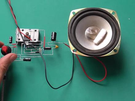 利用专业级功放管TDA2030自制一个简单好用的12V《功放》 #电路 #电子技术 #科技 #功放