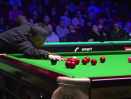 赵心童火力全开狂轰四连鞭,背靠背夺冠豪揽15万英镑冠军奖金 #赵心童 #台球 #2026斯诺克球员锦标赛 #肖恩墨菲 #青年创作者成长计划