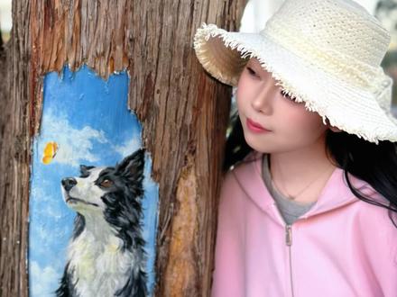 愿这个春天,每一次遇见,都有温度。#春天的色彩#拥抱春天主题画 #青年创作者成长计划 #抖音青年艺术家计划 #公益