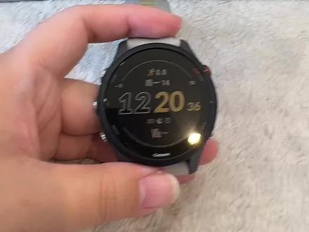 佳明手表闹钟设置