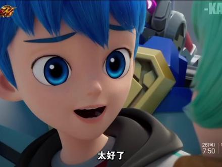 炫卡斗士:合体萝卜炫蓝巨狮王登场