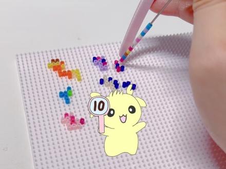 拼豆小鼻嘎~小马宝莉主角团 #拼豆 #小鼻嘎 #小马宝莉 #可爱