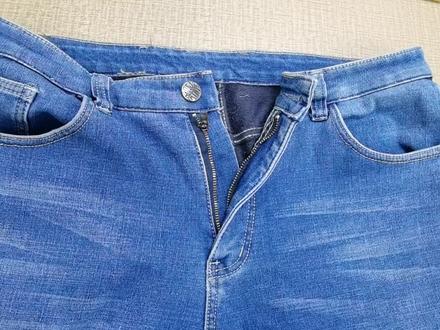 裤子拉链不光掉链齿,链头也掉了出来,老师傅不换拉链也能修复 #牛仔裤 #拉链 #师傅