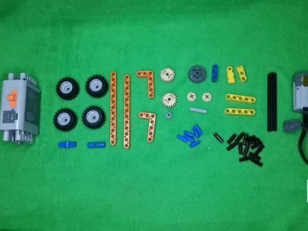 乐高搭建教程(9):四驱车