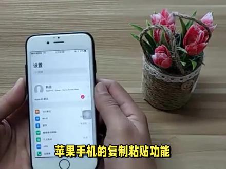 苹果手机复制粘贴功能怎么设置 #手机使用技巧 #手机技巧 #手机技巧分享 #玩转数码 #手机小知识 #手机测评