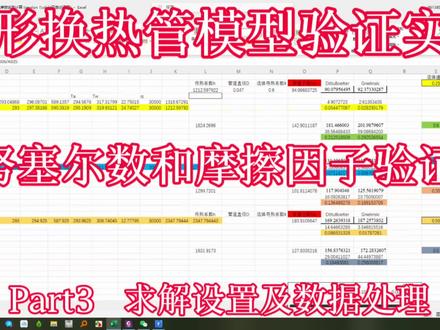 #ANSYS Fluent-努塞尔数和摩擦因子验证实验~Part3求解计算