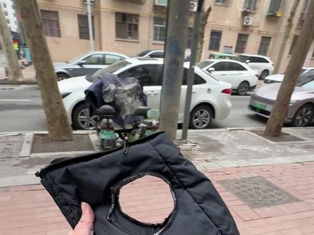 用10块钱和一个羽绒服的帽子给小狗改出来的衣服 #旧衣改造 #狗狗衣服 #狗狗衣服制作 #小狗衣服简单做法 #自制狗狗衣服