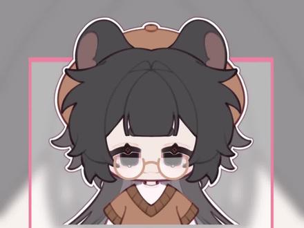 改图第三连!超可爱QQ脸画法竟然这么简单!#一起学画画 #绘画教程 #q版 #平板绘画 #procreate绘画