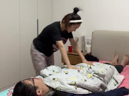 #护士懂护士 家庭练习室版口咽通气道置入➕吸痰术。感谢饭搭子配合,快乐生活,认真工作。@抖音小助手