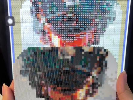 教你如何拼三角洲行动 #三角洲行动 #三角洲#拼豆