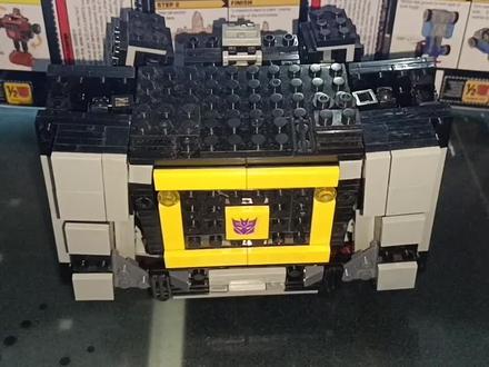 积木变形金刚moc头领战士系列霸天虎音板 #男人的玩具 #乐高moc #霸天虎情报参谋 #随身听 #特大磁带舱