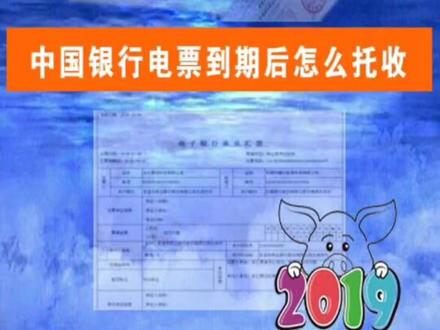 中国银行电票到期后怎么托收,看完后你是去银行,还是选择线上呢?#电子承兑 @抖音小助手