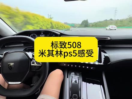 米其林PS5,对比原车固特异御乘二代,标致508 #标致508 #法系车 #固特异 #米其林 #轮胎