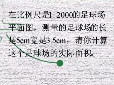 实际距离=图上距离➗比例尺#小升初数学 #六年级数学 #比例