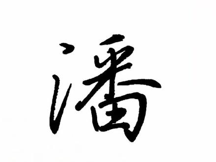 潘字安排了,持续更新#写字 #练字#硬笔行书 #百家姓