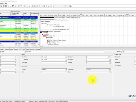P6计划教程 36 计划导出和导入