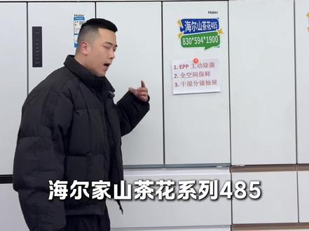 预算3000,海尔山茶花485值不值得买? 预算3000海尔冰箱怎么选#家电 #冰箱#冰箱怎么选