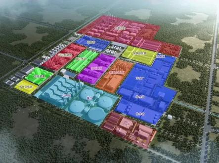 恒逸这一重大项目效果图公开亮相 #广西 #恒逸 #新材料 #企业