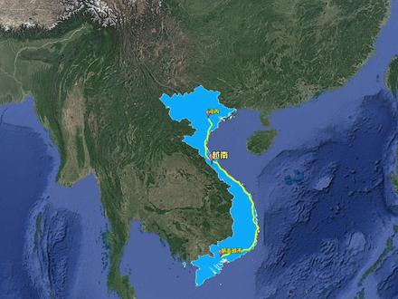 越南重启南北高铁,和西门子签约8天后,承建方先跑路了 #地图 #地理知识 #地理 #地图知识 #卫星地图