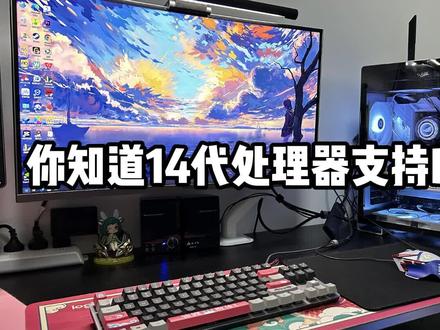 你知道14代处理器支持D4吗#电脑 #diy电脑 #处理器 #惠之橙it