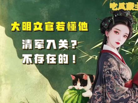 #吃瓜蒙主 大明文官若懂他