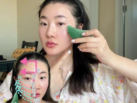 正确刮痧✅重启年轻,一起跟练~#面部刮痧