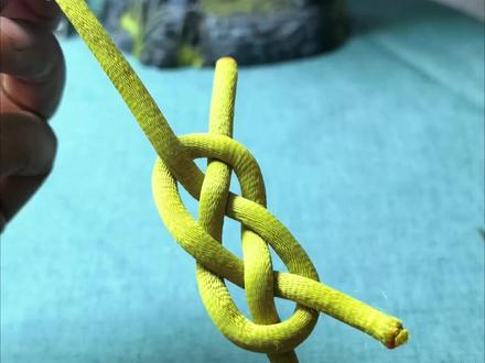 新年一定要学会的发财结,寓意财源滚滚四季发财 #绳结#双钱结 #实用绳结 #绳结教程