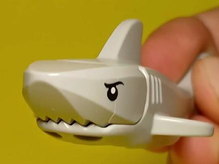 乐高知识分享《乐高鲨鱼的玩法》 #乐高 #积木