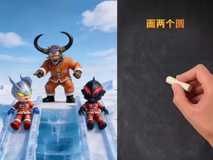 #奥特曼 #小赛罗 #动画片 #动画片儿童视频3-6岁 #简笔画