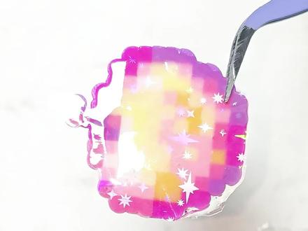 当我们拥有一个UV胶就可以附魔@造·作手作馆·陶艺·银饰 #拼豆 #像素画 #拼豆图纸 #拼豆教程 #造·作手作馆