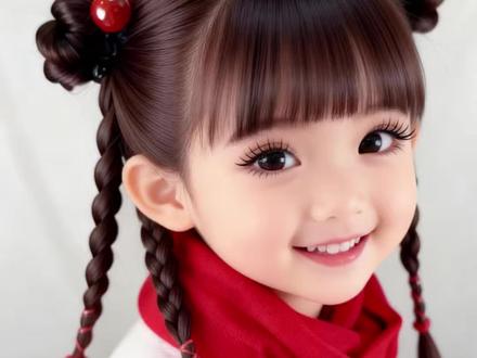 丸子头 #生女儿就是用来打扮的 #儿童编发 #丸子头#新年发型 #简单好看发型 @@DOU+小助手 @DOU+好生意