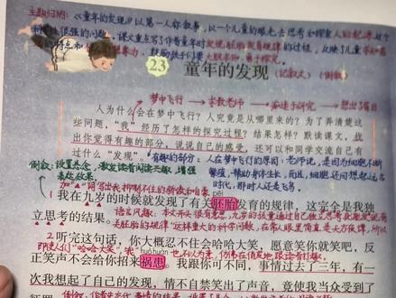 #小学语文 五年级下册《童年的发现》