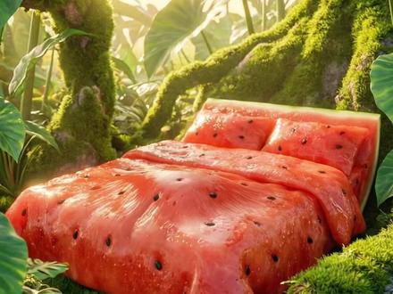 误入水果森林,12星座决定你今晚要睡的床(果蔬版)~#高端食材 #森林秘境 #十二星座 #asmr #解压