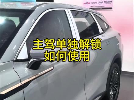 主驾单独解锁如何使用?#每天一个汽车知识 #星途瑶光 #九章汽车