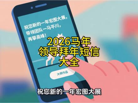 🧧 万能稳妥版
❶ 春节快乐!过去一年在您麾下收获颇丰,新的一年我已蓄势待发,随时准备跟上您的步伐,马到成功。祝您新的一年宏图大展,带领团队一马平川,再攀高峰!
❷ 过年好!感谢您给予的机会与信任。祝您马年运筹帷幄,决胜千里。期待年后在您的带领下,我们的项目能势如破竹,再上新台阶!祝您全家幸福安康。
🚀 事业进取版
❶ 给您拜个早年!祝您在马年里策马扬鞭,再创佳绩。感谢您的提携,新的一年我会继续努力。祝您全家春节快乐,平安喜乐!
❷ 新春快乐!感谢您这一年的包容与指点,跟着您做事学到了很多。马年到了,祝您事业一马当先,生活龙马精神。祝您和家人阖家幸福,身体健康,万事顺遂!
❤️ 温情走心版
❶ 给您拜年啦!回顾这一年,特别感谢您的耐心指导,是良师也是益友。祝您马年心情如骏马般自由,日子过得红红火火。平时您工作忙,春节要多休息,祝您全家安康!
❷ 新年快乐!祝您马年“马”上有钱,“马”上有福!感谢您平时的关照,新的一年我继续做好您的左膀右臂。祝您春节吃好喝好,咱们年后见!
🍵 敬重长辈版
❶ 给您拜年了!祝您新春吉祥,福寿安康。感谢您一直以来像长辈一样的关照。新的一年,只愿您身体硬朗,笑口常开,万事顺心。祝您和家人春节愉快,阖家美满!
❷ 过年好!马年到,福气照。感谢您的提携之恩。在这个喜庆的日子里,祝您松鹤长春,岁岁平安。平时您操劳太多,春节一定要好好静养。给您全家道声喜,万事皆如意!
📞 破冰维护版
❶ 春节快乐!虽然不在您手下做事了,但一直记挂着您。祝您在马年里事业依旧风生水起,生活更加自在从容。给您和家人拜个年,万事顺遂!
❷ 好久不见。值此新春佳节,给您送上祝福。感谢您曾经的指点,让我受益良多。祝您2026年策马奔腾,再创辉煌,全家幸福安康!
🖋️ 儒雅文气版
❶ 新岁序开,共赴新程。感谢您这一年的指引与包容。祝您马年如骏马踏花,行稳致远;如春风拂面,百事从容。祝您阖家安康,新春愉快。
❷ 春禧纳福,瑞气盈门。祝您在2026年,乘长风破万里浪,策骏马赴锦绣程。愿您工作顺遂无虞,生活喜乐安宁。
这类“怎么说、怎么做”的细微功夫,我把我从华为、腾讯、滴滴、京东这十几年,再到自己创业带团队的所有实战心得,都系统总结在了《斌哥的基层管理指南》里。#高情商生存指南#抖音职场茶水间#抖音职场第一课#职场通关看抖音#拜年短信