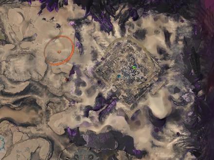 激战2-沙漠高地-污点边界-飞天鳞龙迷失 #激战2