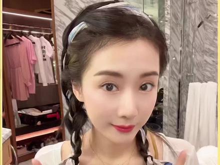 #编发教程 #发型 两条皮筋+发带轻松get鱼骨辫编发~