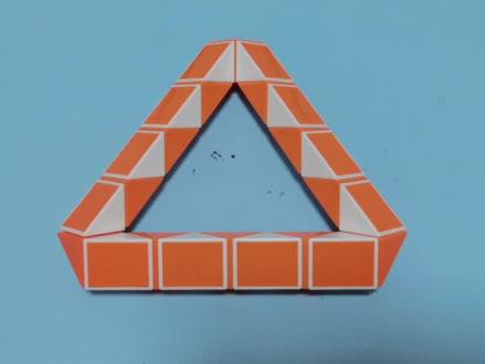 #百变魔尺 解说24段魔尺变三角形🔺