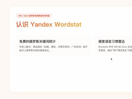 Ozon为什么你的关键词没流量?揭秘yandex用户真实的搜索习惯#ozon#跨境电商
